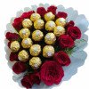 Roses Ferrero rocher chocolate bouquet 