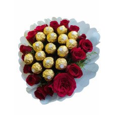 Roses Ferrero rocher chocolate bouquet 