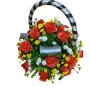 Charming flower basket