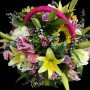 Basket bouquet